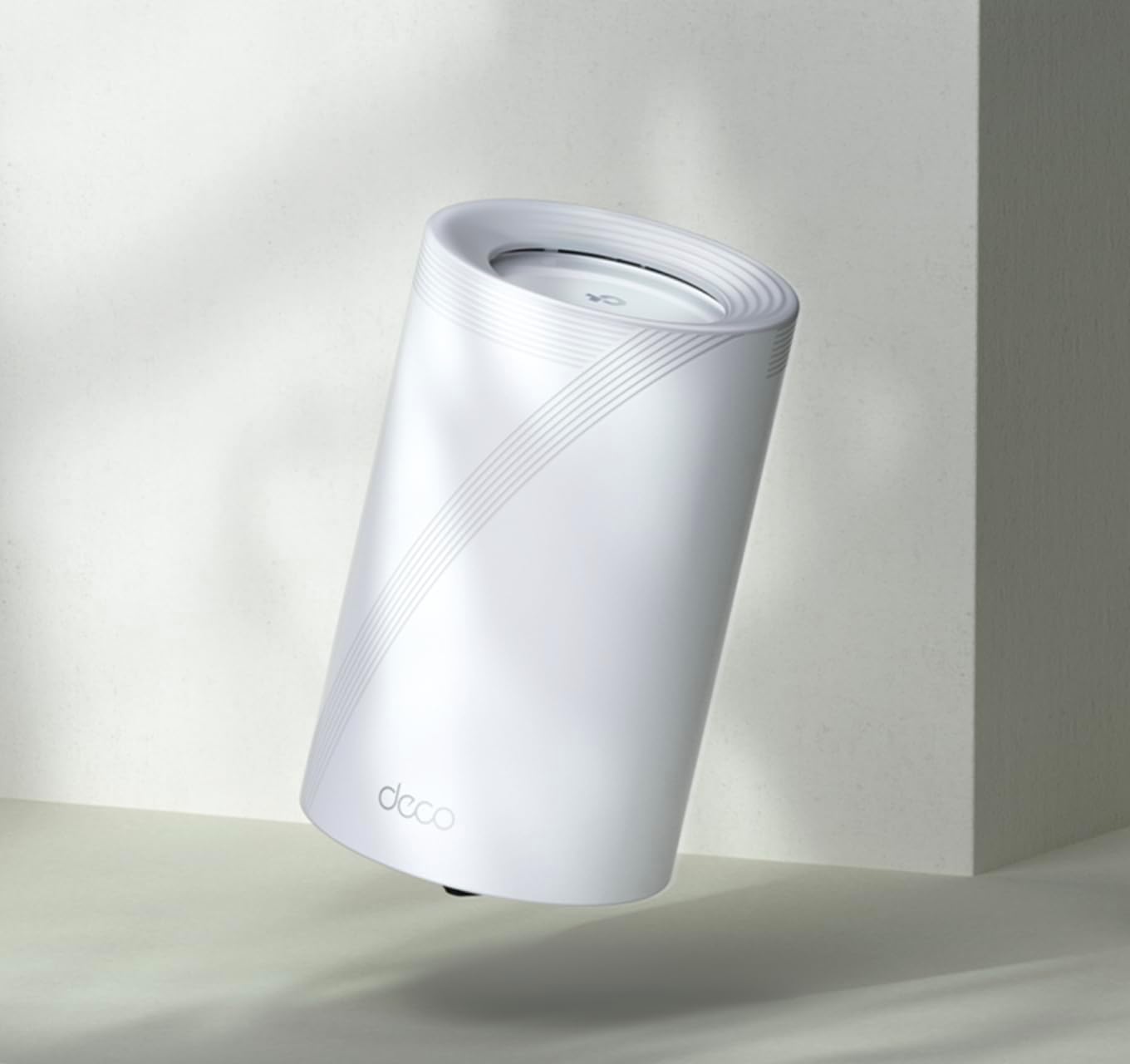TP-Link Deco BE11000 Tri-Band WiFi 7 Mesh (Deco BE65 Pro) - 11 Gbps, 6 GHz/5 GHz/2.4 GHz Bands, 5 Gbps Ports, MLO, 320 MHz Channels, HomeShield, Universal Compatibility - 2-Pack