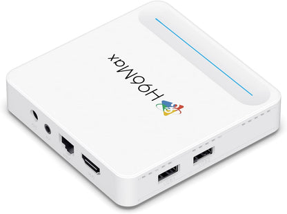 Android TV Box 14.0 4GB RAM 128GB ROM Dual-WiFi 6.0 H96 Max H618 Plus Android Box with 3D 8K BT 5.4 USB Ultra HD