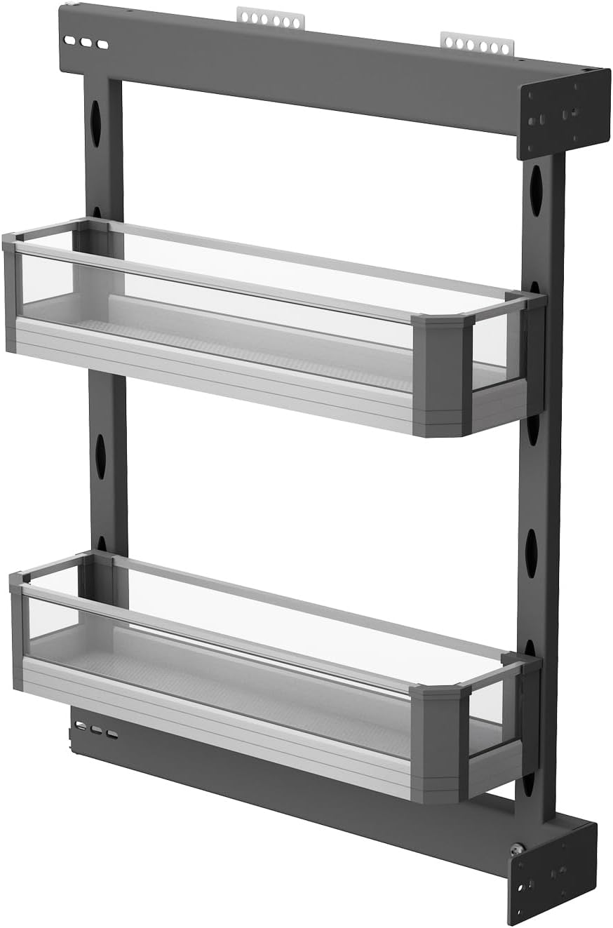 VADANIA Narrow Pull Out Cabinet Organizer, For 8" Cabinets
