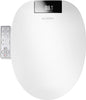 WLJBIDET Toilet Seat Bidet with Warm Water and Drying, O7L-1V, Elongated | Side Panel Control, Multiple Cleaning Modes, Adjustable Temperature, Soft Close Lid, LED Display, Nightlight