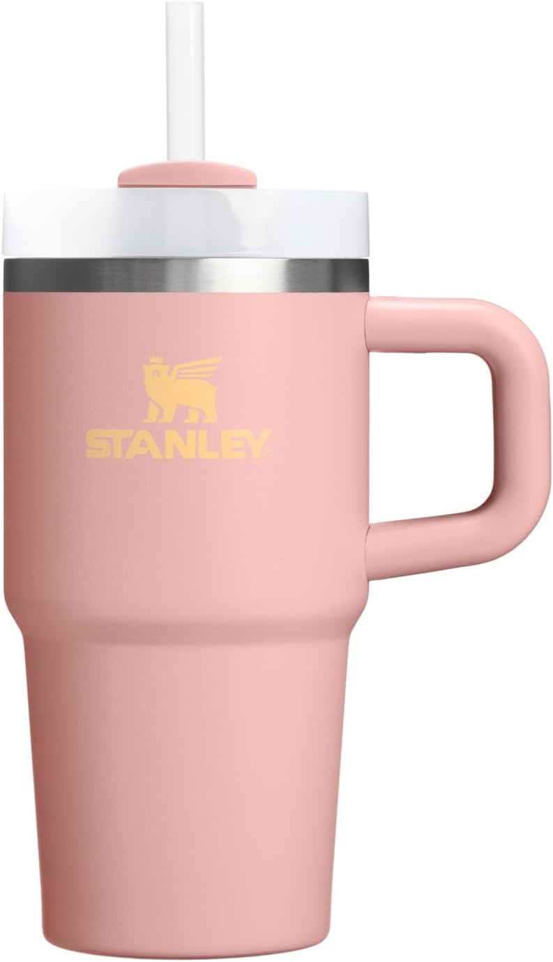 Stanley Quencher H2.0 Tumbler with Handle and Straw 30 oz | Flowstate 3-Position Lid | Cup Holder Compatible for Travel | Insulated Stainless Steel Cup | BPA-Free | Exclusive Lupine