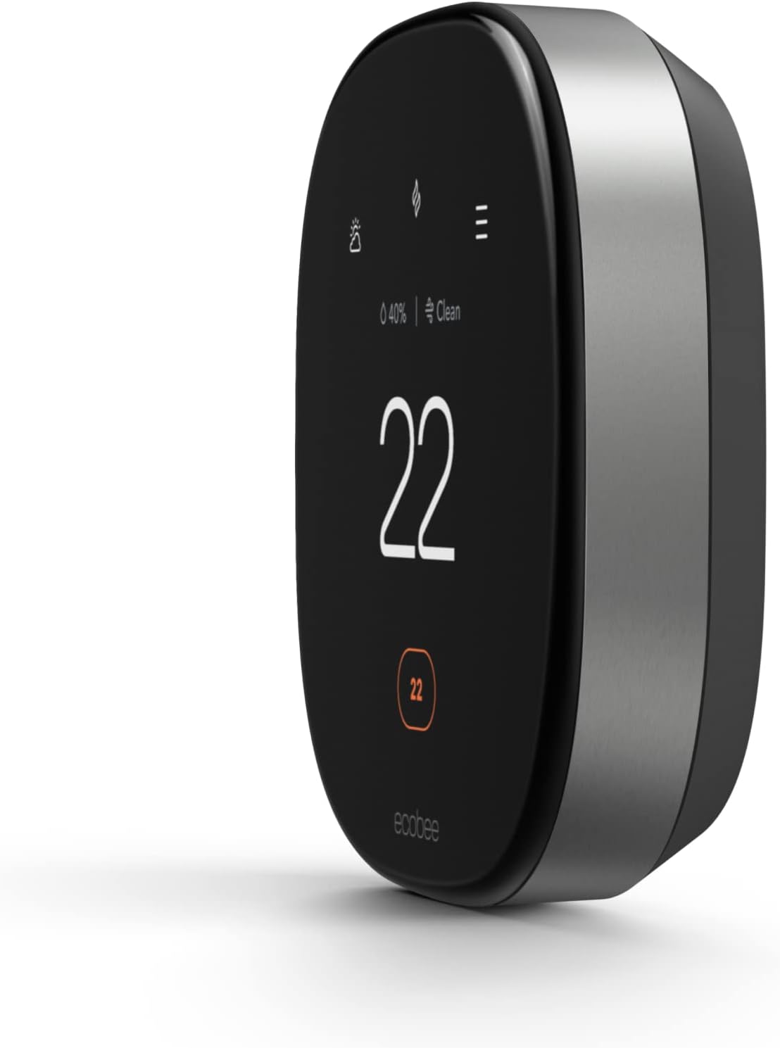 ecobee New Smart Thermostat Premium with Smart Sensor and Air Quality Monitor - Programmable Wifi Thermostat - Works with Siri, Alexa, Google Assistant
