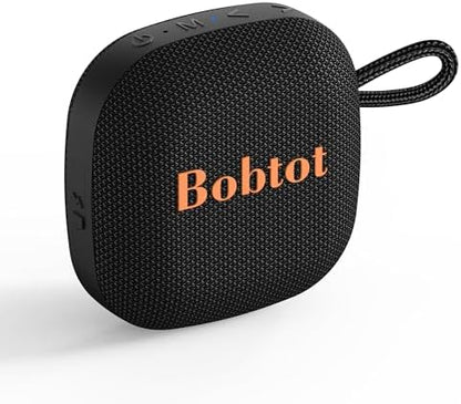 Bobtot Portable Bluetooth Speakers Wireless - IPX7 Waterproof Mini Shower Speaker with 16 Hours Playtime, Loud Stereo Sound, Rich Bass, TWS, Built-in Mic, Small Size for Travel Sport, Green