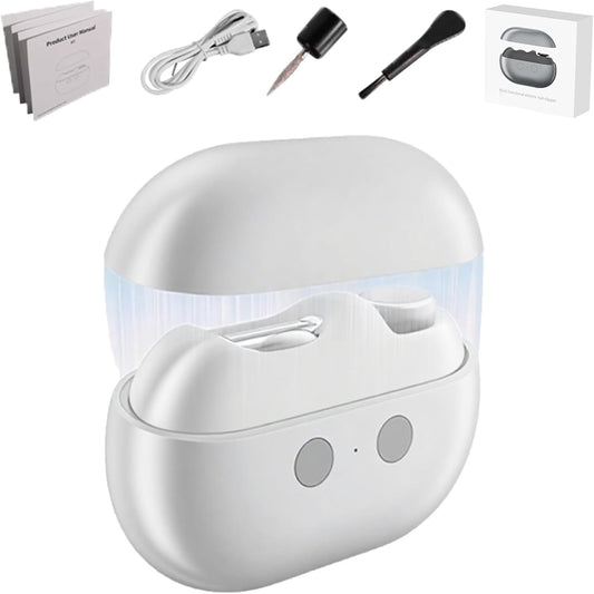Electric Nail Clipper, Yosody Easyclip Electric Toe Nail Toenail Clippers for Thick Toenails Seniors, Vueeze Imwing Easy Clip Smart Nail Trimmer Cutter for Adults People Men (White)