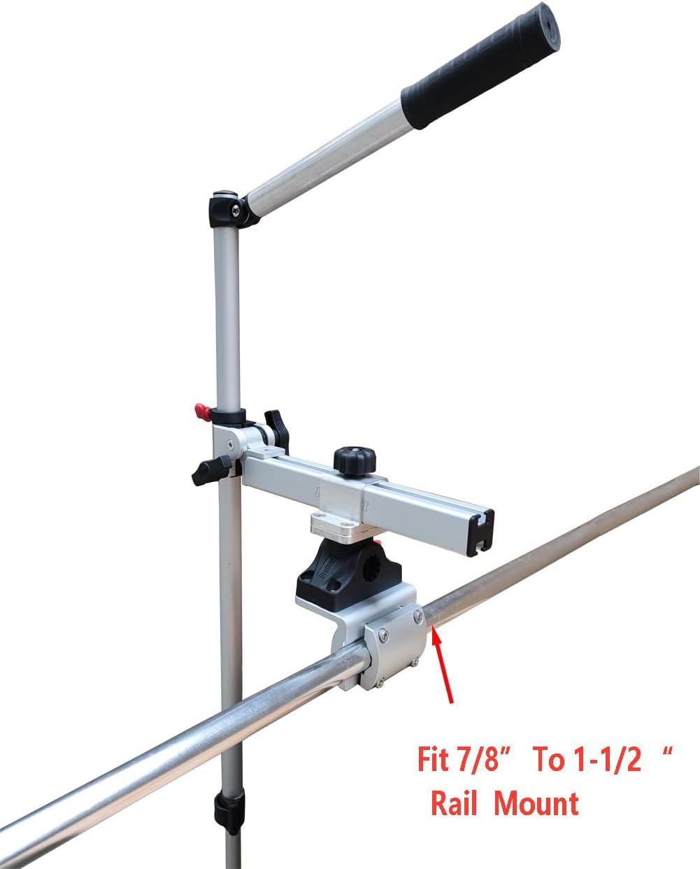 Brocraft Universal Transducer Pole/Sonar Transducer Pole System with Mount/Livescope Mount (Generation 2)