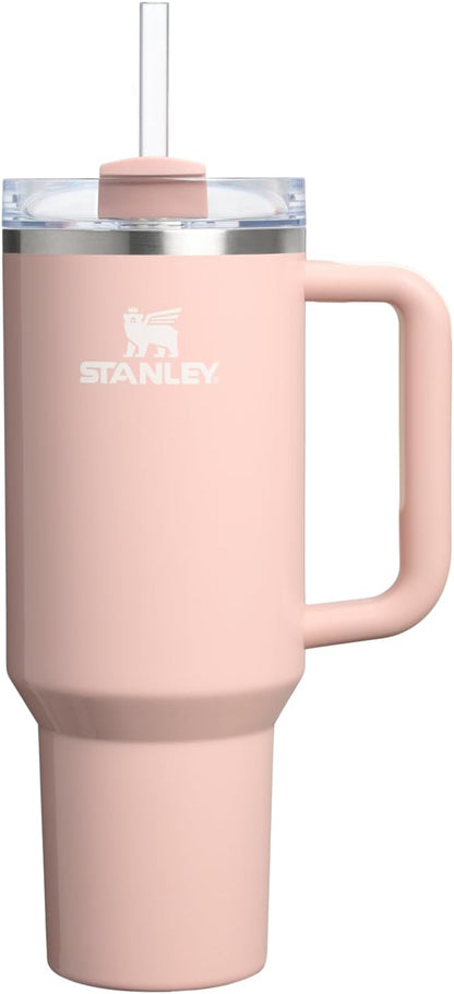 Stanley Quencher H2.0 Tumbler with Handle and Straw 30 oz | Flowstate 3-Position Lid | Cup Holder Compatible for Travel | Insulated Stainless Steel Cup | BPA-Free | Exclusive Lupine