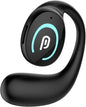 Sunffice Open Ear Bluetooth 5.3 Earpiece,Single-Ear Headset Hands-Free Earphones with Earhook,Noise-Cancellation Stereo Sound Sports Earbud for Office Driving Calling Compatible Android/iPhone(Black)