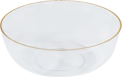 PLASTICPRO [30 Pack 10.7'' Christmass Green Plastic Party Plates Edge Collection Premium heavyweight Elegant Disposable Tableware Dishes