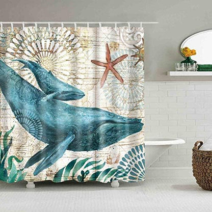 Mantto Canadian Smoky Mountain Cliff Outdoor Idyllic Photo Art Shower Curtain, National Parks Home Decor Curtain, Waterproof Polyester Fabric Bathroom Shower Curtain with Hooks 72" x 72"