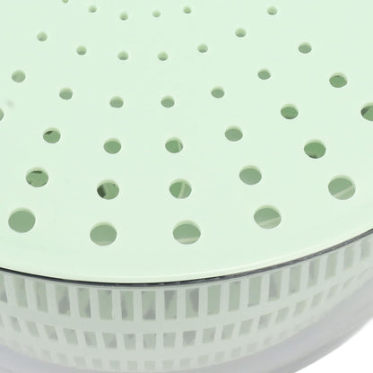Salad Spinner Lettuce Washer with Drain Bowl Colander Handle, Veggie Dryer Fruit Washer Drainer for Cleaning Drying Greens Vegetables Fruits(Blue)