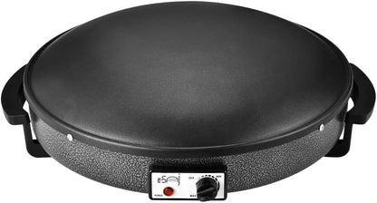 Saj Non-Stick Electric e-Saj Arabic Bread Maker, Tabkhi, Tabun, Chapati, Oriental Markouk, Thyme, Meat or Cheese Pie, Man2ouche Zaatar 16" (42cm) Medium صاج خبزعربي