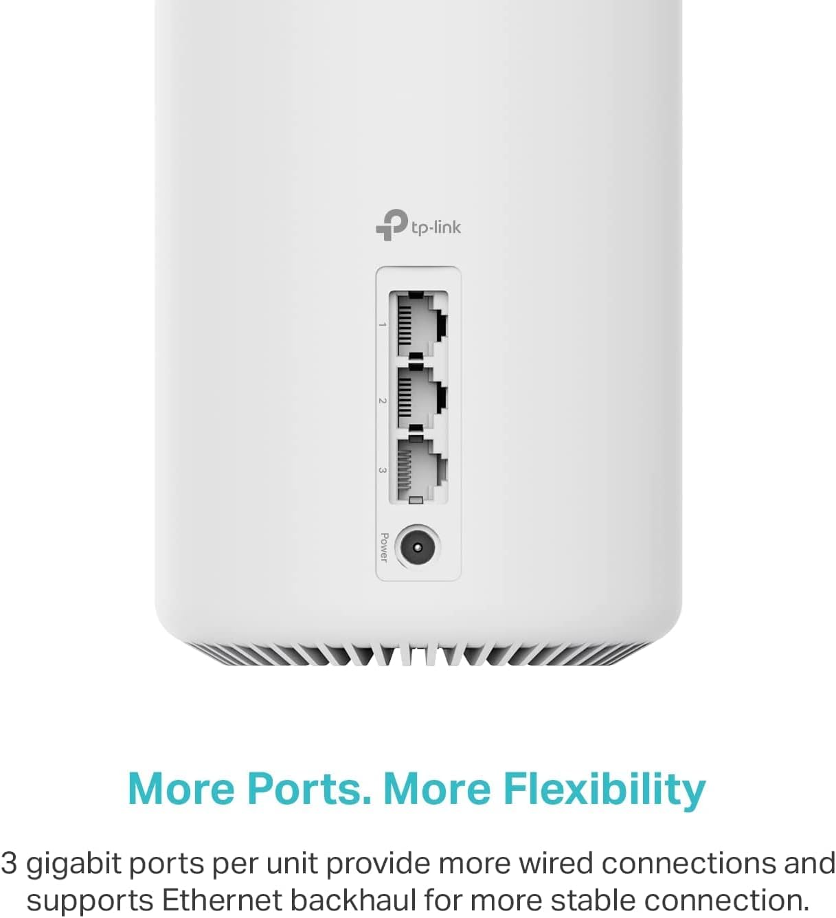 TP-Link Deco BE11000 Tri-Band WiFi 7 Mesh (Deco BE65 Pro) - 11 Gbps, 6 GHz/5 GHz/2.4 GHz Bands, 5 Gbps Ports, MLO, 320 MHz Channels, HomeShield, Universal Compatibility - 2-Pack