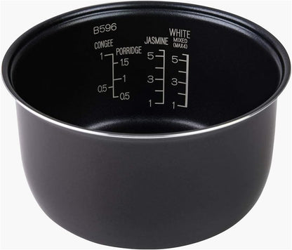 Zojirushi NL-GAC10 BM Umami Micom Rice Cooker & Warmer, 5.5-Cup, Metallic Black, Made in Japan