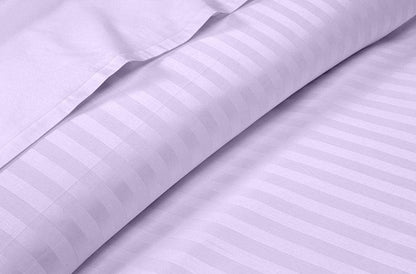 Linen Sheets 100% Egyptian Cotton- Twin-XL Sheet Set 4 Piece- 1000 Thread Count- Fits Upto 18" Deep Pocket- Long Staple Cotton Bedding, Sateen Weave-Light Blue Solid