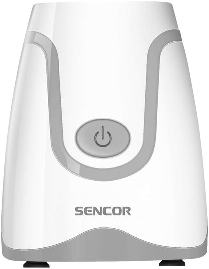 Sencor SBL2200WH 300W Smoothie Blender with 2 Impact Resistant BPA Free Bottles, White