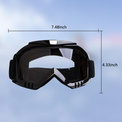 Dirt Bike Goggles ATV Goggles Motorcycle Goggles for men women Motocross Goggles Riding Goggles