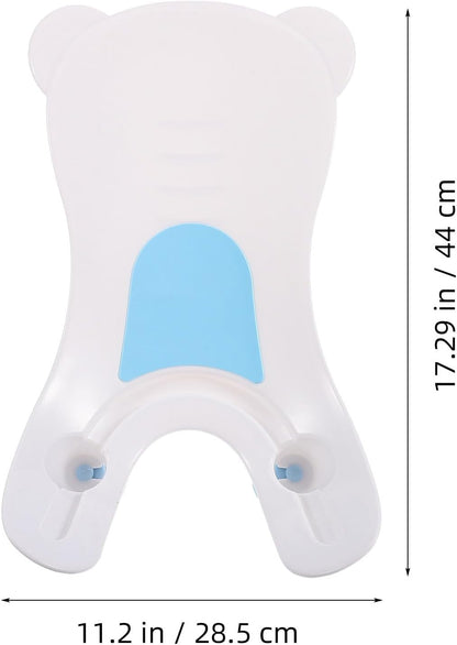 Abaodam Boy Girl Bath Seat for Bathtub Bathing Tool Spout Cover Portable Newborn Bathing Tub for Sink Easy