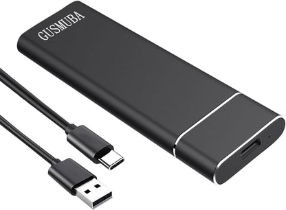 External Hard Drive 2TB USB 3.0,Portable HDD Ultra Slim Storage Type C Compatible with PC/Laptop/Mac os