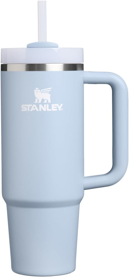 Stanley Quencher H2.0 Tumbler with Handle and Straw 30 oz | Flowstate 3-Position Lid | Cup Holder Compatible for Travel | Insulated Stainless Steel Cup | BPA-Free | Exclusive Lupine