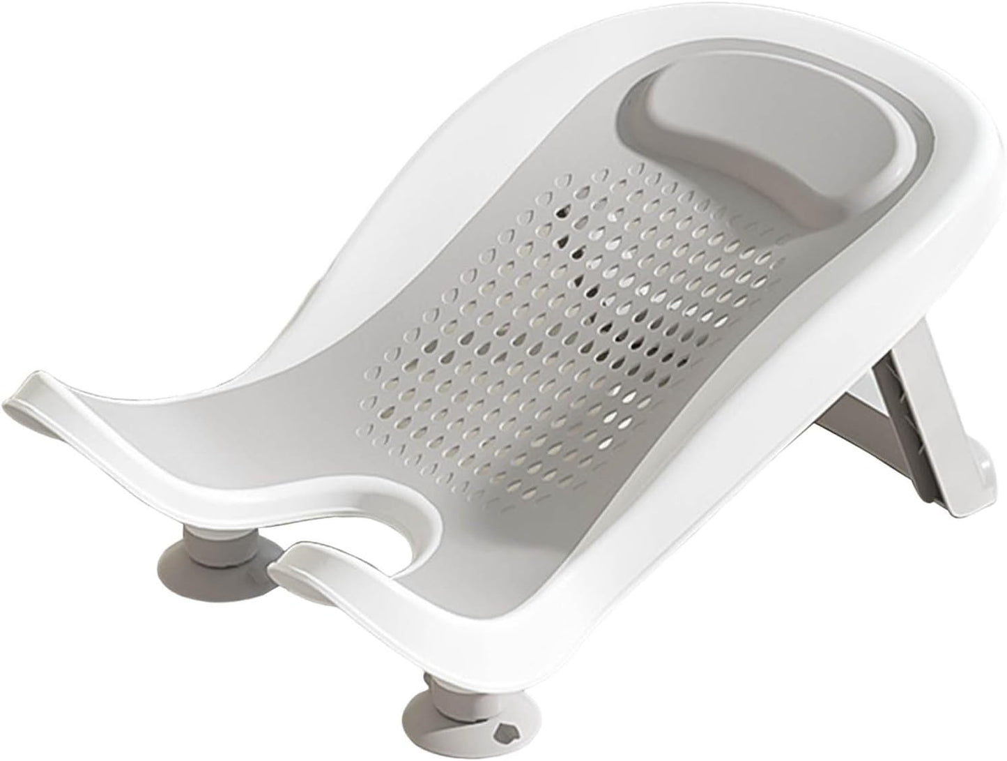 Multifunctional Infant Bath, Lying Down Shower Basin for Home Use, Counter Sink Or Bathtubs Bathtub Shower Bed (Gray) - PuriLite