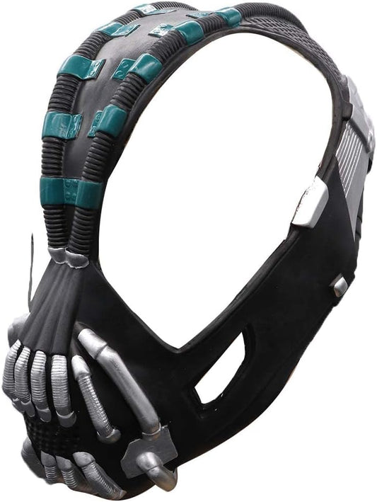 HOMELEX Bane Mask Dark Knight Rises Movie Cosplay Prop Realistic Bane Face Head Mask Halloween Costume Accessory for Adult