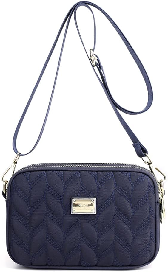 YANAIER Crossbody Bag for Women Small Cell Phone Purse Quilted Shoulder Bag Wallet For Gilrs