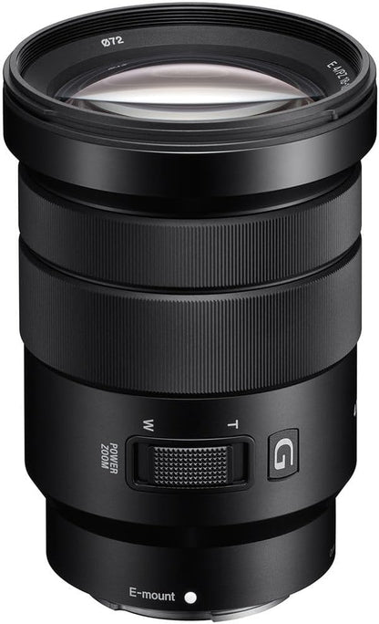 Sony SELP18105G E PZ 18-105mm F4 G OSS Lens, Black