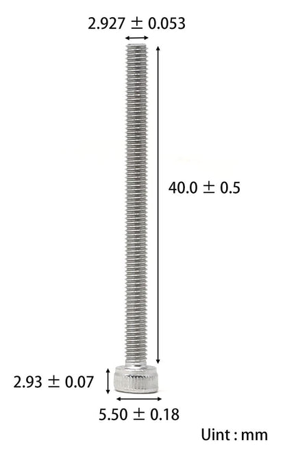 iexcell 25 Pcs M6 x 20mm Thread Pitch 1 mm Stainless Steel 304 Hex Socket Head Cap Screws Bolts Kit