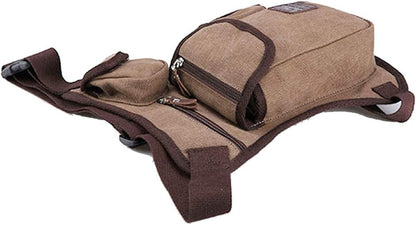 Motorcycle Drop Leg Bag Nylon Waist Pack for Men Women Travel Hiking Tactical Cycling Bike Ride Riding Crossbody Shoulder Fanny Pouch