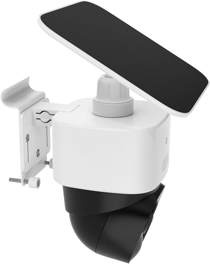 OkeMeeo No-Drill Vinyl Siding Mount for Eufy SoloCam S340, Solocam E30 and 4G LTE Cam S330(White, 1 Pack)