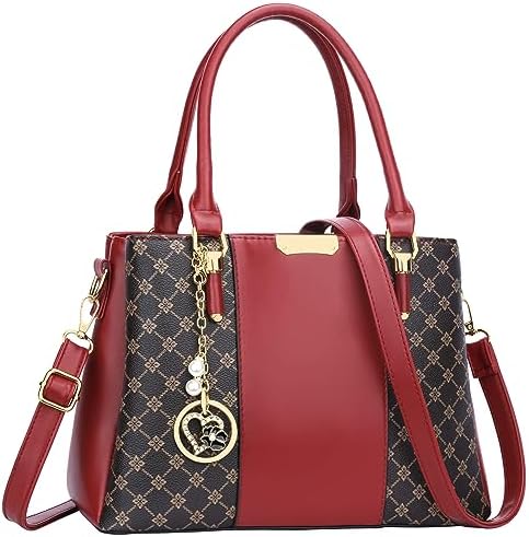 KKXIU Trendy Tote Bag for Women Lightweight Oxford Big Capacity Shoulder Purses and Handbags