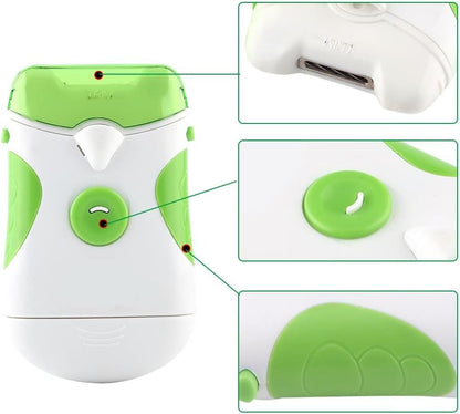 Nail Clipper, Professional Safe Electric Nail Trimmer Dual Use Nails Trim File Clipper Manicuring Tools