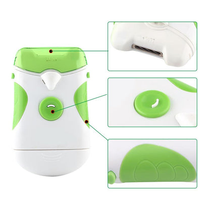 Electric Nail Trimmer, 450RPM Electric Nail Clippers Professional Safe Nail Clippers Nail Cutter Dual Use Baby Nail Trimmerfor Fingernails and Toenails Manicure Tools