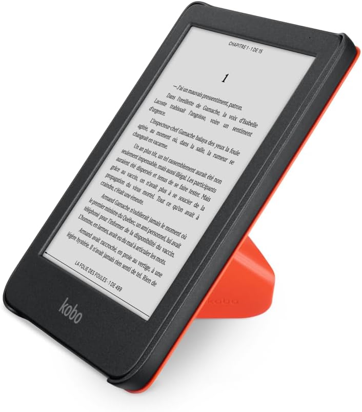 Kobo Clara Colour/BW SleepCover Case | Butter Yellow | Sleep/Wake Technology | Built-in 2-Way Stand | Vegan Leather | Compatible with 6” Kobo Clara Colour/BW eReader