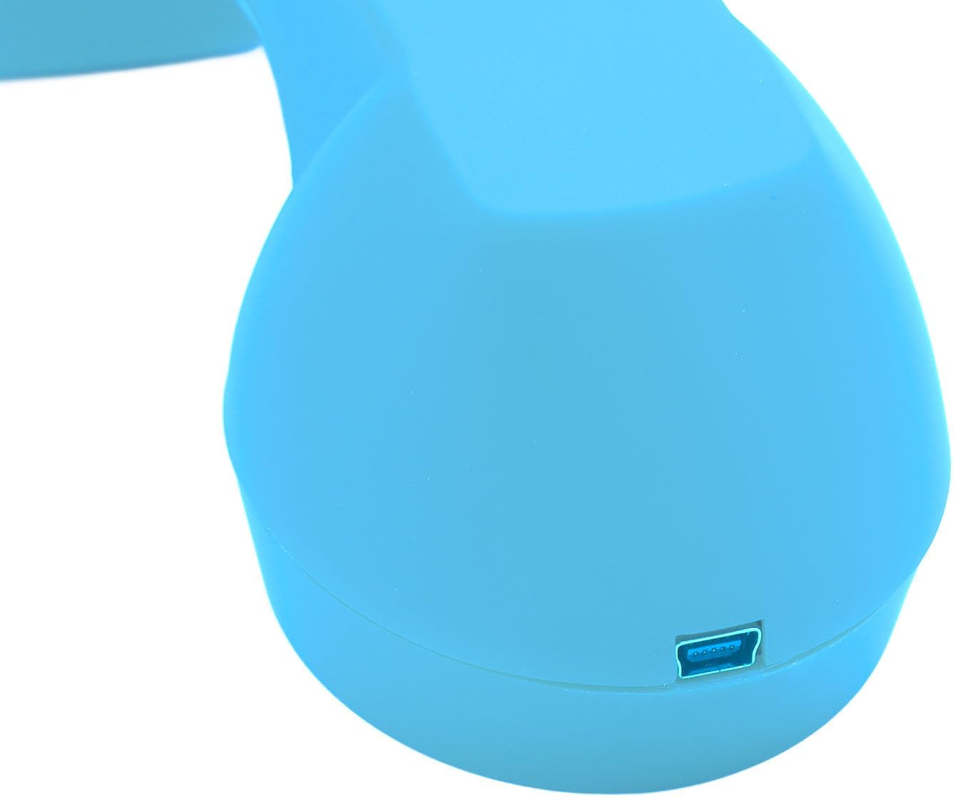 Qiilu Retro Telephone Handset for Mobile Phones - Rechargeable Radiation Proof Handset Receiver with USB Charging (Red)