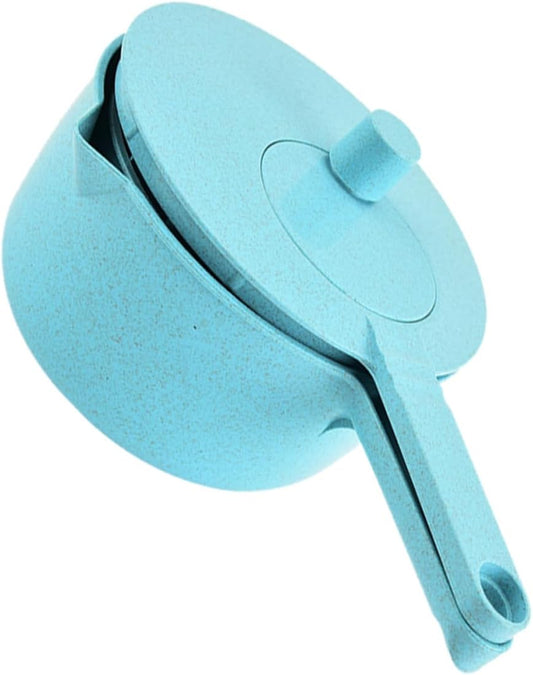 COLLBATH Manual Salad Spinner for Quick Drying Versatile Utensil Storage and Drain Basket for Veggies