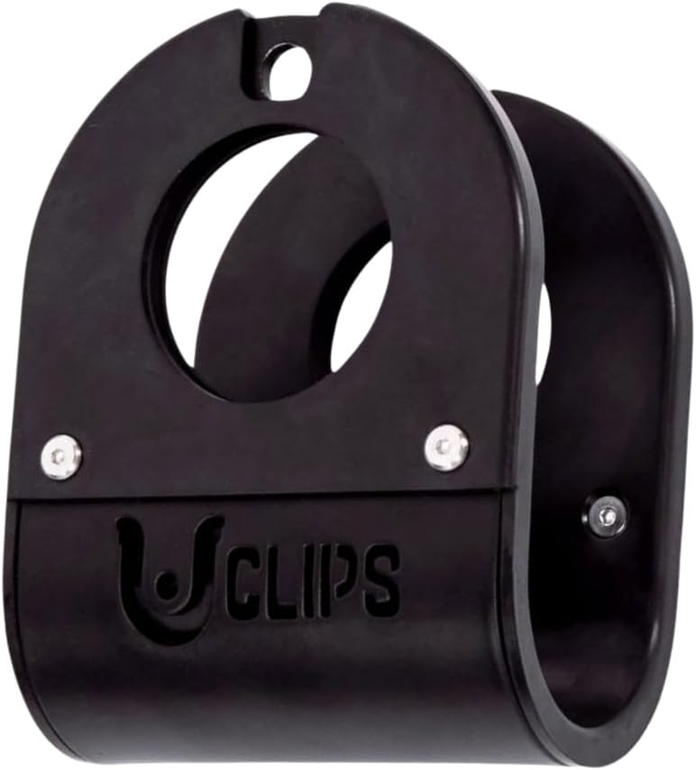 Home Gym U Clip Bar Adapter for Olympic Barbells – Landmine & Belt Squat Attachment, T-Bar Row Converter, Dip Belt Hook, Dumbbell to Barbell Converter (Heavy-Duty, Travel-Friendly) - PuriLite