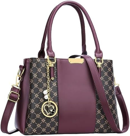 KKXIU Trendy Tote Bag for Women Lightweight Oxford Big Capacity Shoulder Purses and Handbags