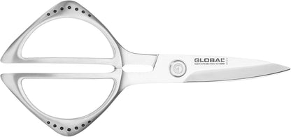 Stainless Steel Kitchen Cutlery Shears | 8-Inch Straight Edge Food Scissors