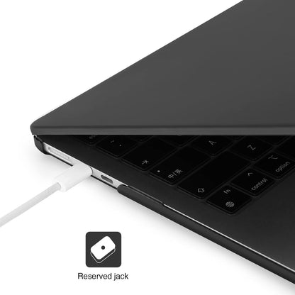 EooCoo Case Compatible with MacBook Air 13 inch M4 M3 M2 2025-2022 A3240 A3113 A2681, 13.6" Hard Case Cover & TPU Keyboard Skin & Screen Protector for Laptop Air 13.6 inch - Crystal Clear
