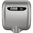 AIKE HEPA Filter Heavy Duty Commercial Hand Dryer 120V CUL Approved, Model AK2903 Brushed Stainless Steel Finish