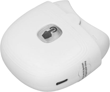 Electric Nail Clipper, Professional Multifunction Safety Electronic Toenail Clipper (White)