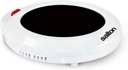 Electric Mug Warmer for Coffee and Tea, Corded Beverage Heater to Keep Drinks Warm Longer, Compact Desk Cup Warmer for Home, Office, and Dorm Use - PuriLite