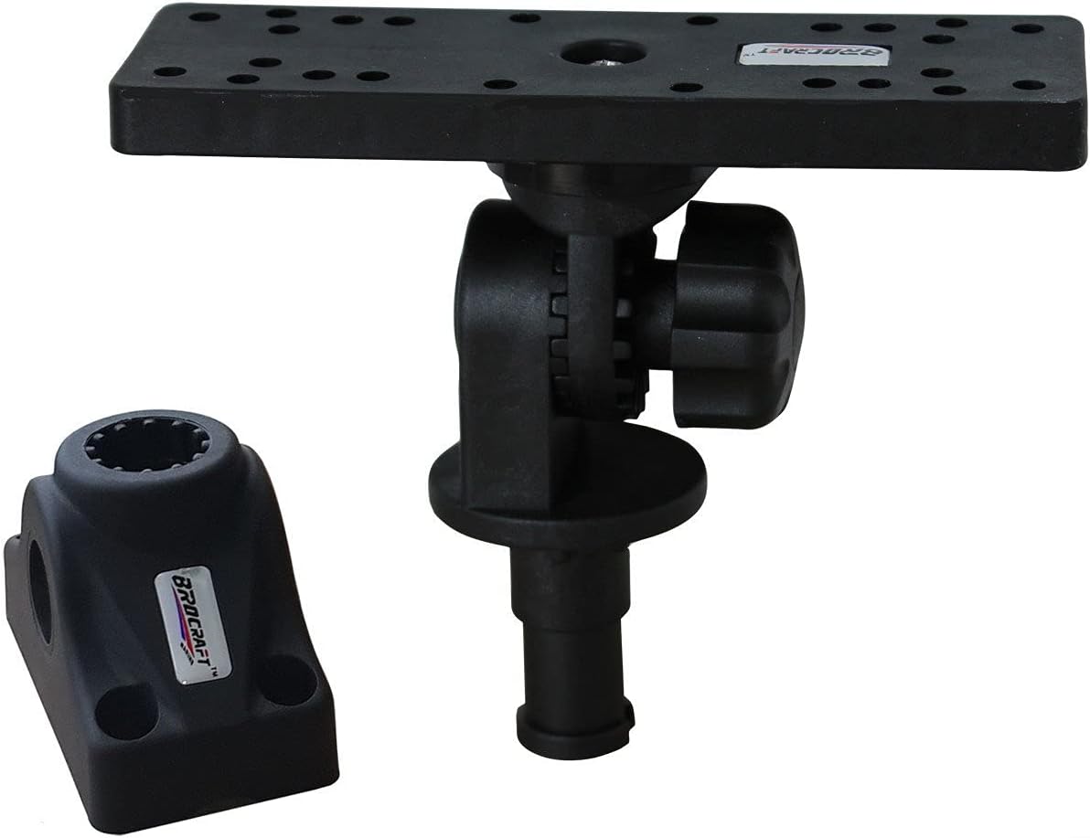 Brocraft 6 1/4" X 2" Marine Universal Electronic Mount