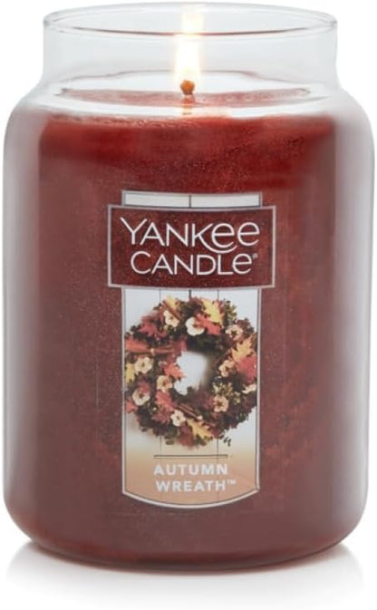 Yankee Candle Scented Candle, Sage & Citrus, Original Large Jar Candle, 110-150 Hours of Burn Time, 22 oz.