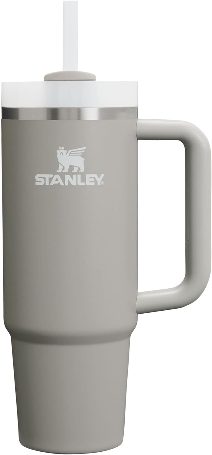 Stanley Quencher H2.0 Tumbler with Handle and Straw 30 oz | Flowstate 3-Position Lid | Cup Holder Compatible for Travel | Insulated Stainless Steel Cup | BPA-Free | Exclusive Lupine