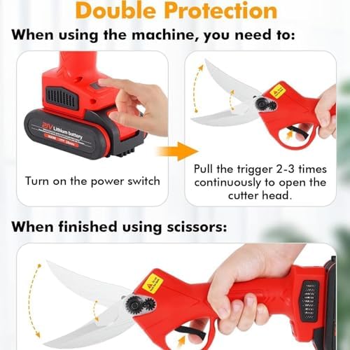 21V Electric Poultry Shears, Rechargeable Cordless Scissors for Cutting Chicken Bones, Crab Legs & Vegetables. Sharp Stainless Steel Blade with Safety Lock. Ideal for Home Kitchen and Outdoor BBQ Use.
