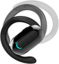Open Ear Headphone,5.3 Bluetooth Headset for Cell Phones Wireless Earpiece Single Headset 15Hrs Talking with Noise Cancelling Mic Handsfree Earbud for iPhone Android Laptop Trucker Driver(Black)