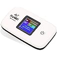 4G Mobile Hotspot, H5577 Portable Unlocked Mobile Hotspot,Download 150Mbps, Upload 50Mbps,Up to 10 Users, Router with 2100mAh Rechargeable Battery,for Phone Laptop