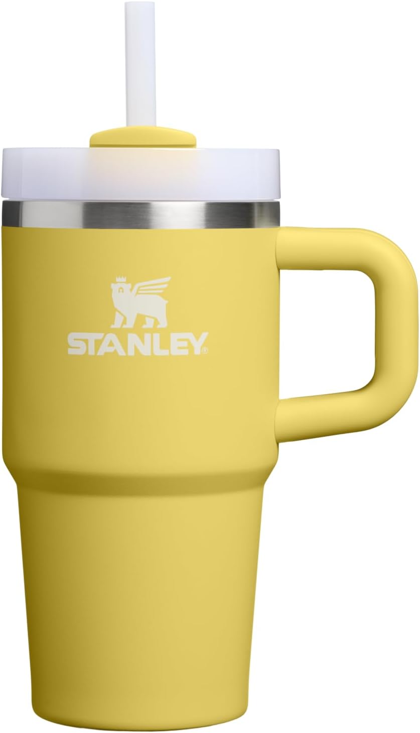 Stanley Quencher H2.0 Tumbler with Handle and Straw 30 oz | Flowstate 3-Position Lid | Cup Holder Compatible for Travel | Insulated Stainless Steel Cup | BPA-Free | Exclusive Lupine